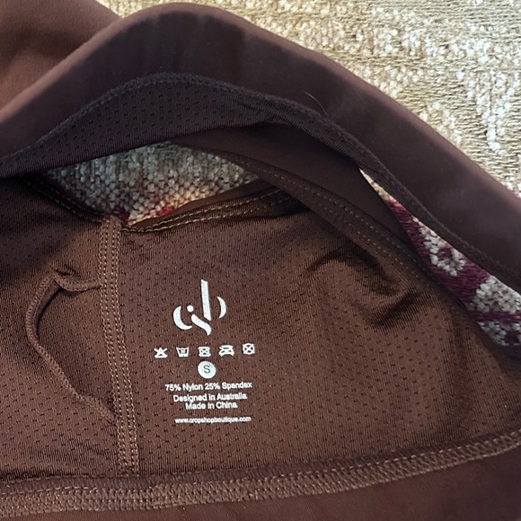 Crop Shop Boutique Brown 🤎 Grace Crop Small - Picture 9 of 10